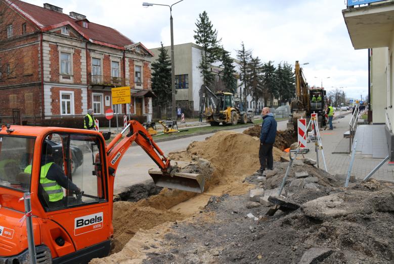 Budowę ronda poprzedzą prace na ulicach Lelewela i Kosciuszki