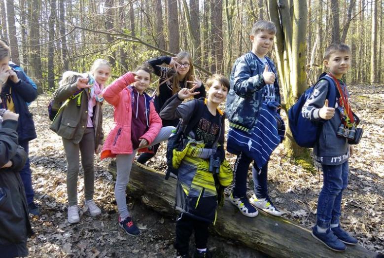 Uczniowie Szóstki w Kampinowskim Parku Narodowym