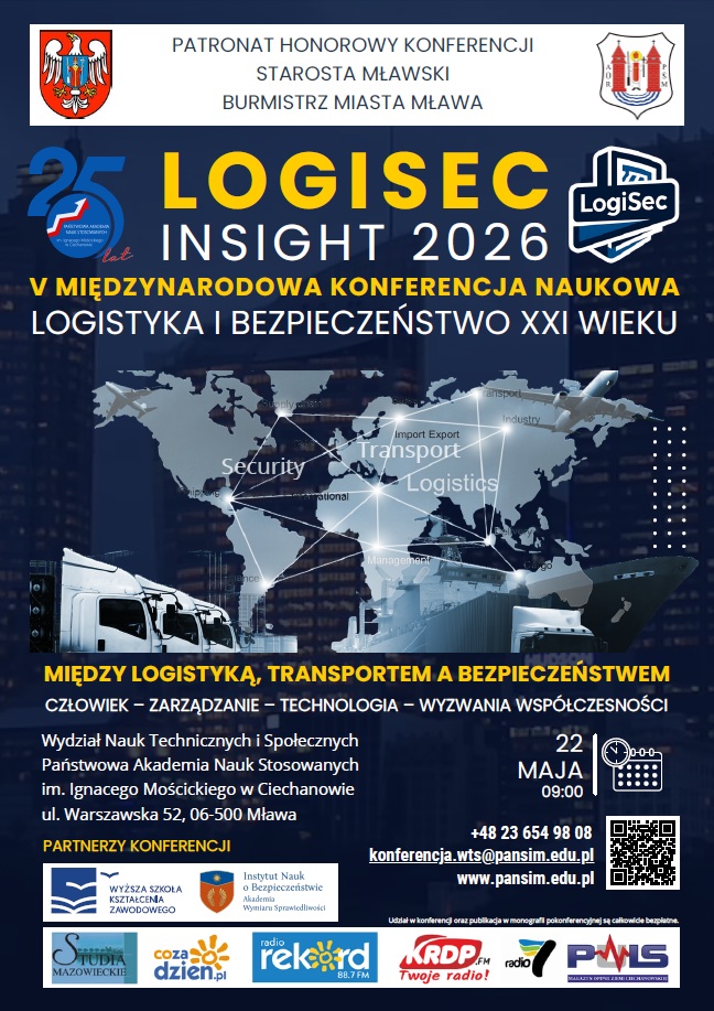 V Międzynarodowa Konferencja Naukowa Logistyka i Bezpieczeństwo XXI Wieku