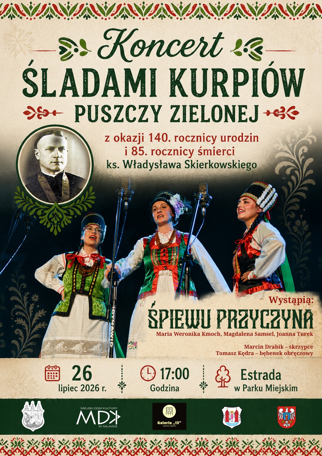 Koncert „Śladami Kurpiów Puszczy Zielonej”