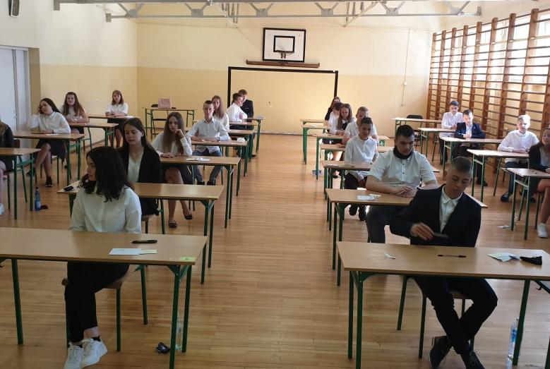 Egzamin ósmoklasisty w Szkole podstawowej nr 7 w Mławie