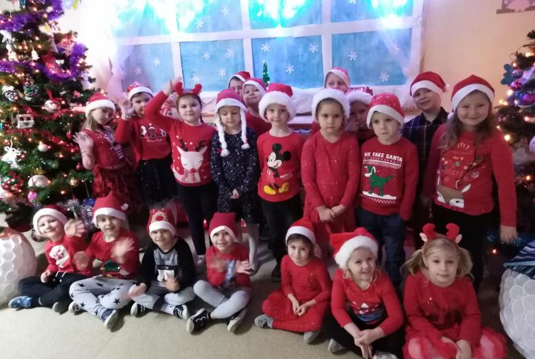 Mikołajki w grupie pszczółki w MPS nr 3 w Mławie
