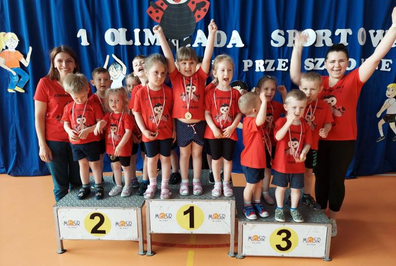Pierwsza olimpiada przedszkolaków w SP nr 2