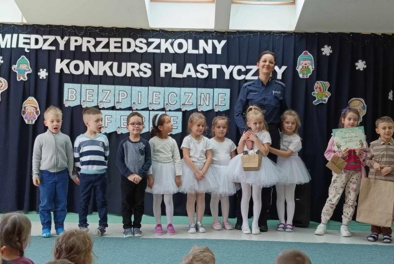 Międzyprzedszkolny konkurs plastyczny - bezpieczne ferie w MPS nr 1