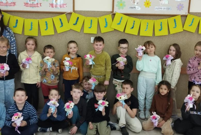 Warsztaty florystyczne w SP 3