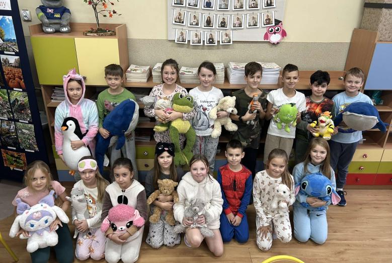 Dzień Pluszowego Misia oraz Dzień Piżamy w SP nr 3