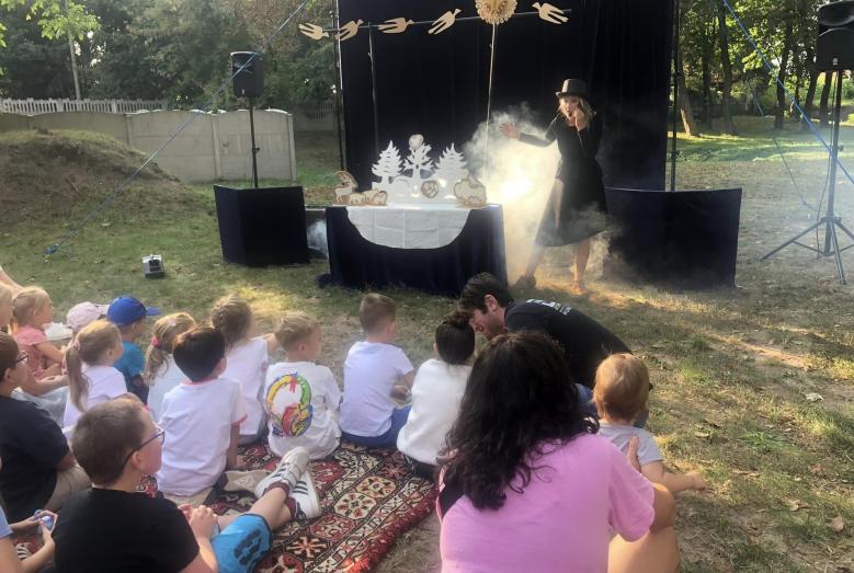 występ Teatru Słuchaj Uchem