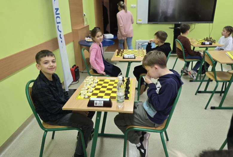 Uczniowie SP nr 4 na VIII Turnieju Szachowym w Ciechanowie