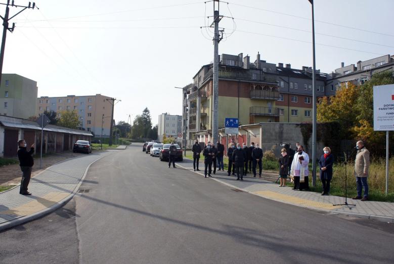 Uroczystość otwarcia ulic na Osiedlu Młodych