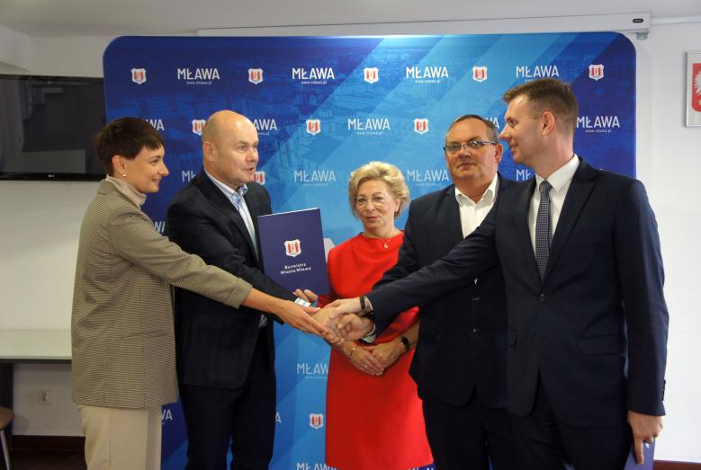 podpisanie umowy na III etap Alei św. Wojciecha