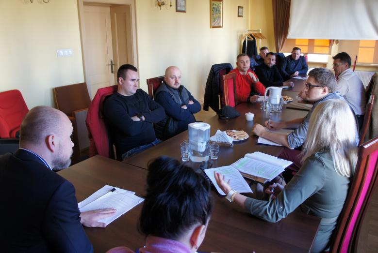 3 listopada w Urzędzie Miasta Mława odbyło sią spotkanie z właścicielami składów węglai