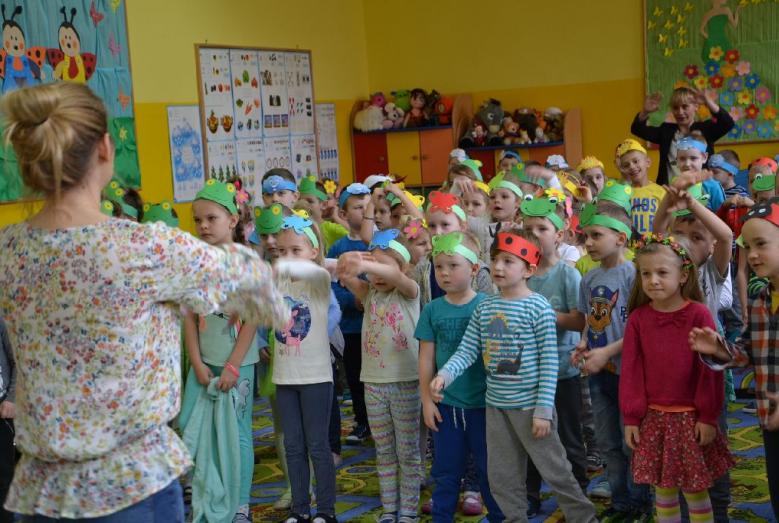 Przedszkolaki witają wiosnę!