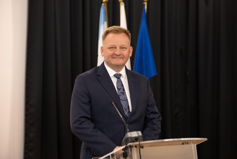 Burmistrz Miasta Mława Piotr Jankowski