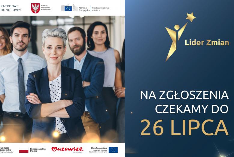 Lider Zmian - na zgłoszenia czekamy do 26 lipca