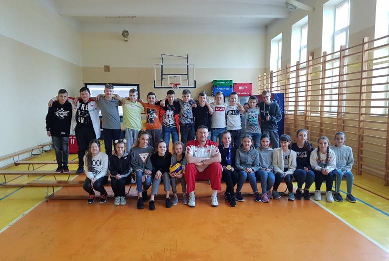 Marcin Prus w Szkole Podstawowej nr 6