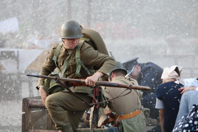 Scena z widowiska historycznego