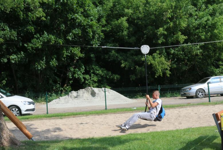 Park solankowy powstanie w bezpośrednim sąsiedztwie placu zabaw przy ulicy Dworcowej