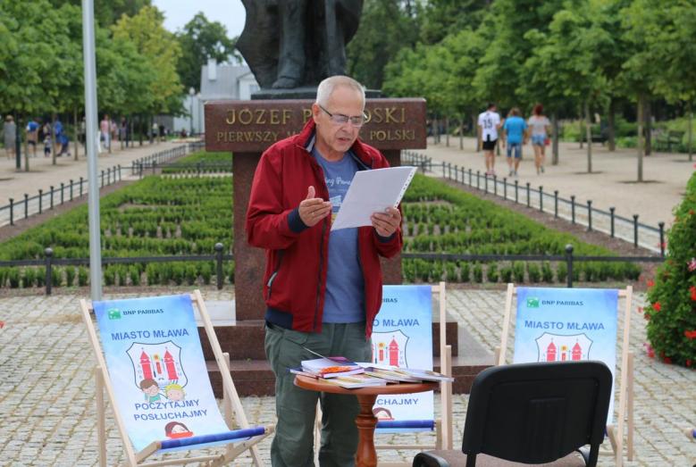 Spotkanie z Jackiem Brydą w ramach akcji Poczytajmy, Posłuchajmy