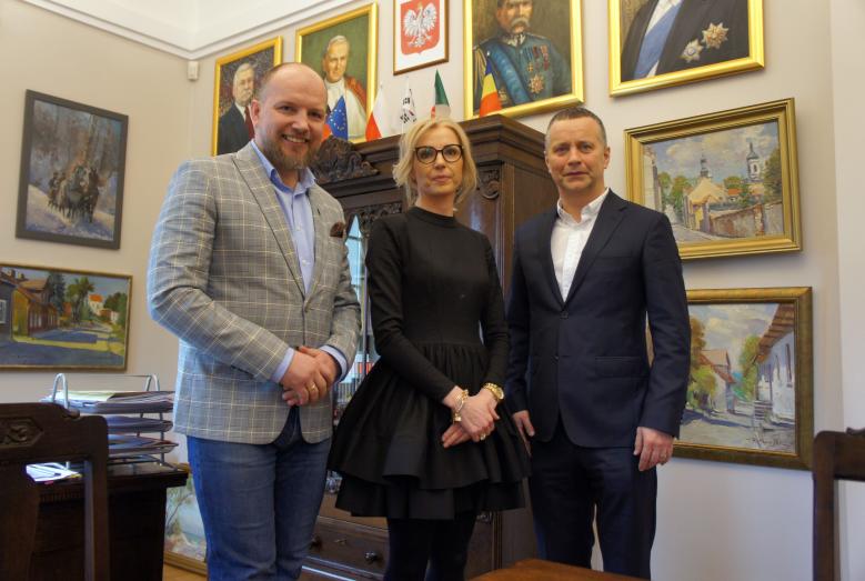 Szymon Zejer, Katarzyna Jarzębska i Andrzej Matracki