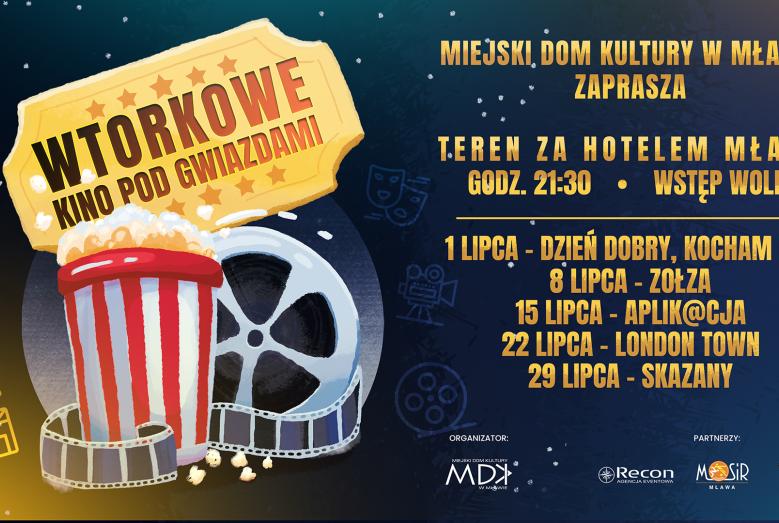Wtorkowe kino pod gwiazdami