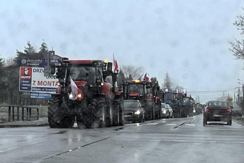 protest rolników