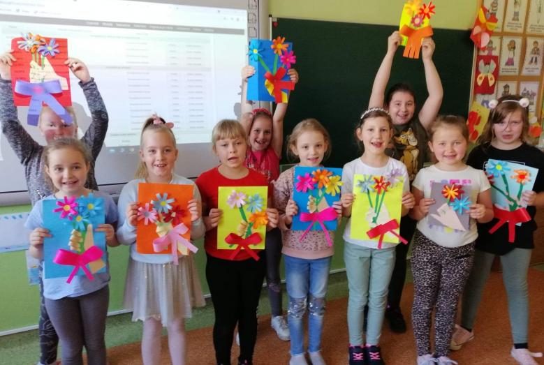 Dzień Mamy w klasie 1a ZPO nr 2 w Mławie