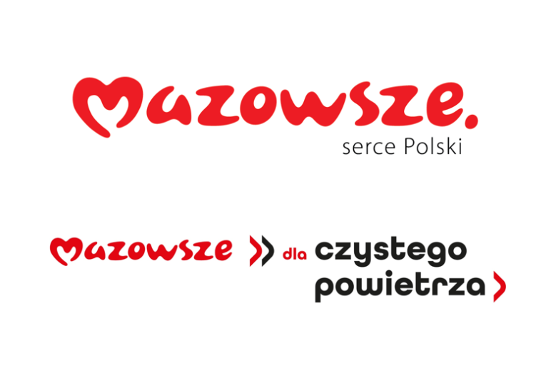 Logotyp Marki Mazowsze i programu wsparcia
