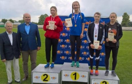 Ania mistrzynią powiatu