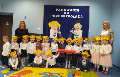 Pasowanie na przedszkolaka w MPS nr 2