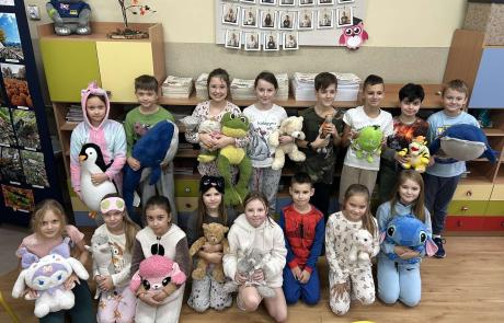 Dzień Pluszowego Misia oraz Dzień Piżamy w SP nr 3