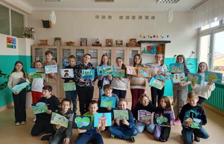 uczniowie Szkoły Podstawowej nr 2 w Mławie