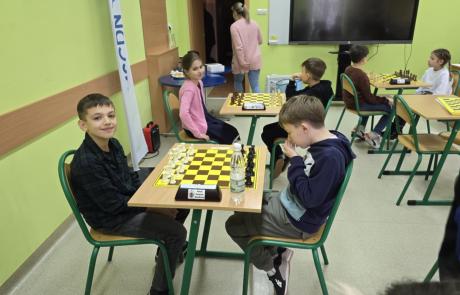 Uczniowie SP nr 4 na VIII Turnieju Szachowym w Ciechanowie