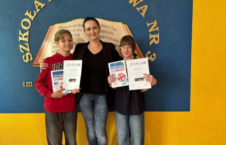 Rozstrzygnięcie konkursu powiatowego - język angielski SP3