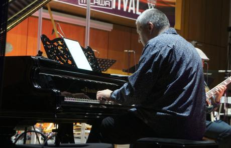 Kuba Stankiewicz podczas Victor Young Jazz Festivalu Mława '23