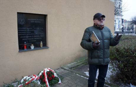 dr Leszek Arent podczas uroczystości w 2023 r.