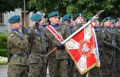 Żołnierze 20 Bartoszyckiej Brygady Zmechanizowanej