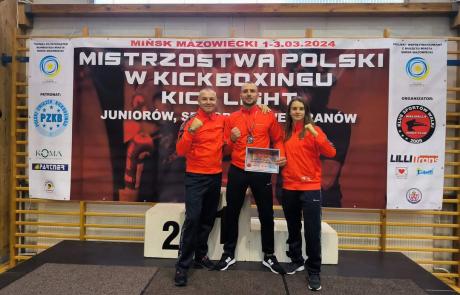 Udany udział mławskich kickboxerów w Mistrzostwach Polski
