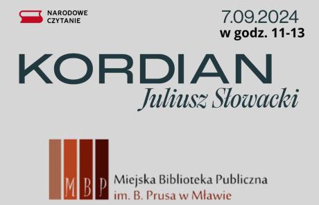 KORDIAN Juliusz Słowacki