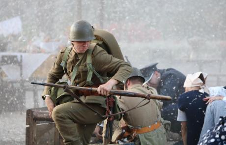 Scena z widowiska historycznego