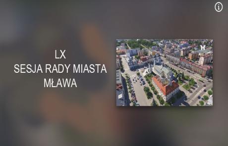 LX Sesja Rady Miasta Mława z dnia 26 lutego 2024r.