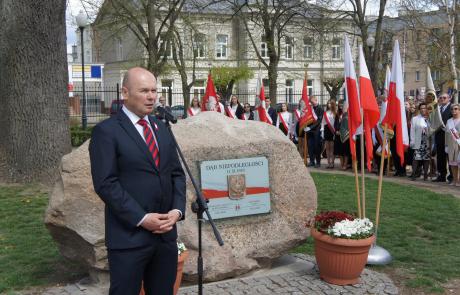 Uroczystość Święta Narodowego 3 Maja w Mławie w 2022 r.
