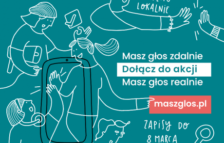 Akcja Masz Głos - grafika promocyjna