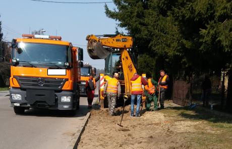 Trwa realizacja projektu pn.: „Budowa kanalizacji sanitarnej na terenie Aglomeracji Mława”