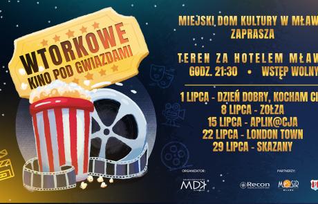 Wtorkowe kino pod gwiazdami