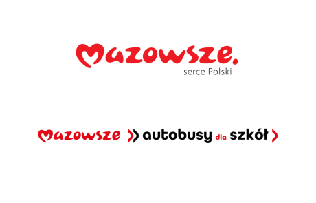 Logotyp Marki Mazowsze i programu wsparcia