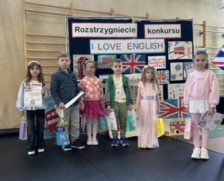 Międzyprzedszkolny konkurs plastyczny „I LOVE ENGLISH - MPS nr 4