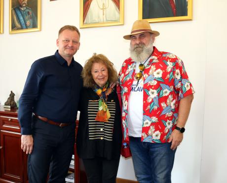 Piotr Jankowski, Rina Benari, Tadeusz Stabach