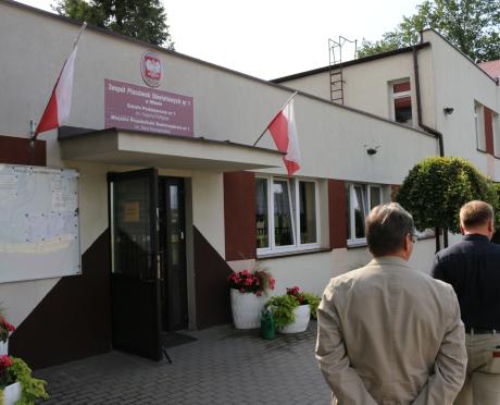 wizyta w Szkole Podstawowej nr 1 w Mławie