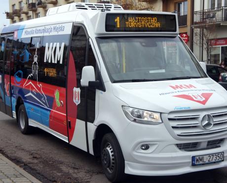 autobus Mławskiej Komunikacji Miejskiej
