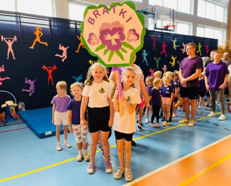 Olimpiada sportowa w przedszkolu SP nr 2